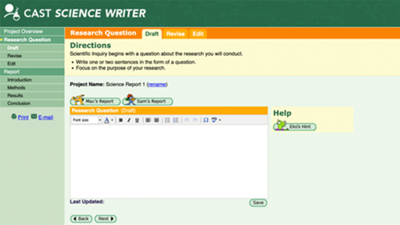 Screenshot of the